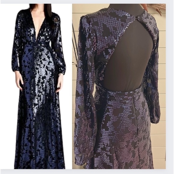 Rubber Ducky Prod.,Heavily Sequined, STATEMENT Piece, Excellent Cond.Size Small - Picture 3 of 12